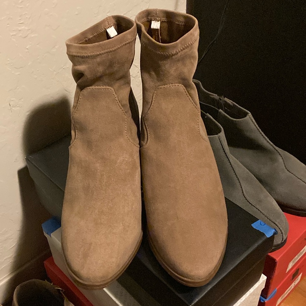 Suede Boots